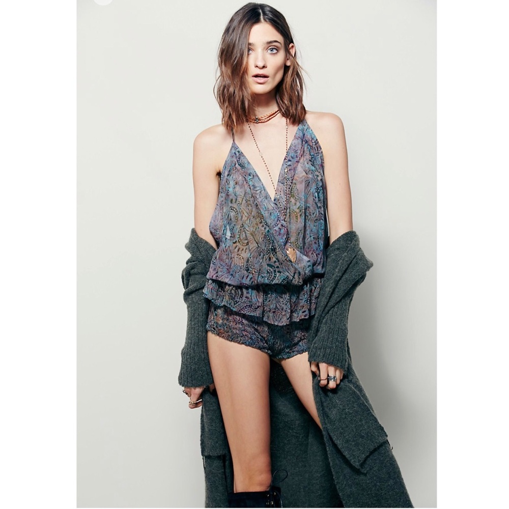 NWT Free People Sumatra Playsuit